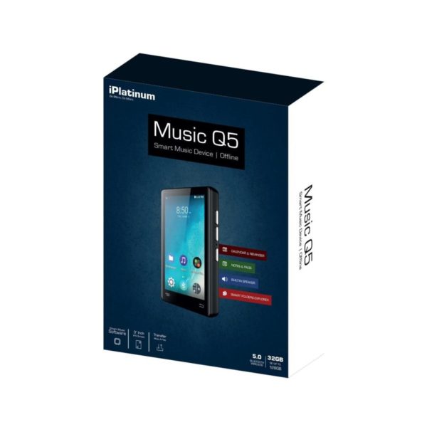 ⁦נגן איי פלטינום SAMVIX MP3 IPLATINUM Q5 סאמויקס⁩ – תמונה ⁦2⁩