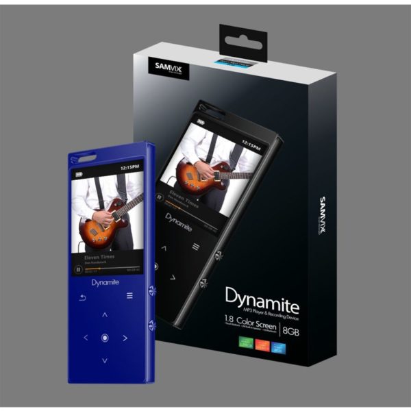 ⁦נגן MP3 סאמויקס דיינומיט Samvix Dynamite 8GB⁩ – תמונה ⁦2⁩